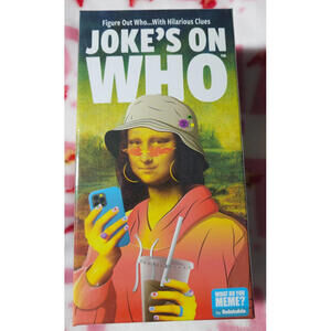 2024 WHAT DO YOU MEME? Joke's On Who? — The Fake Quote Trivia Game NEW SEALED
